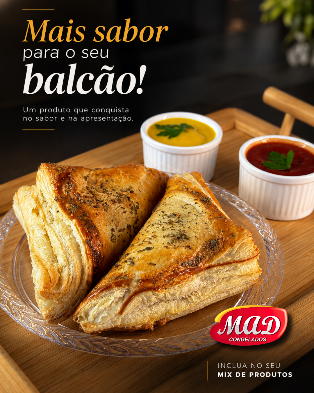 Mais sabor para o seu balcão — MAD Congelados